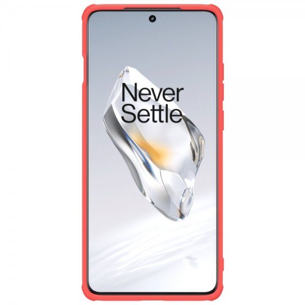 Nillkin OnePlus 12 Cover Super Frosted Shield Pro Rød