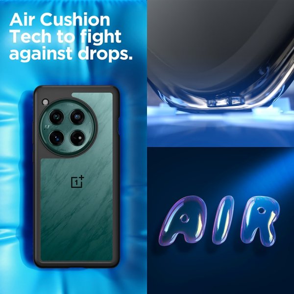 Spigen OnePlus 12 Cover Ultra Hybrid Matte Black