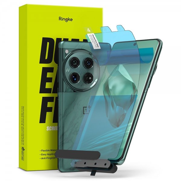 Ringke OnePlus 12 Skærmbeskyttelse Dual Easy Film 2-pak