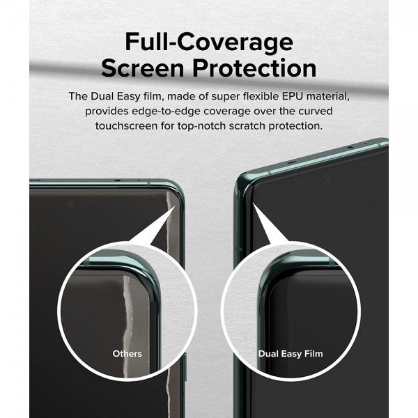 Ringke OnePlus 12 Skærmbeskyttelse Dual Easy Film 2-pak