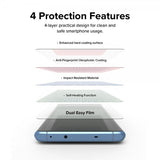 Ringke OnePlus 12R Skærmbeskyttelse Dual Easy Film 2-pak