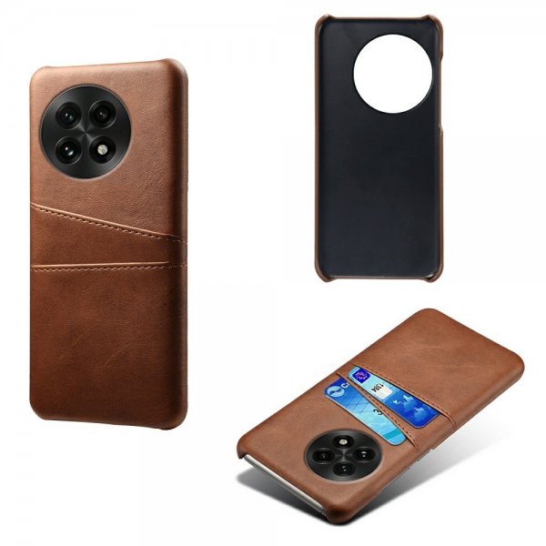 OnePlus 13 Cover med to Kortlommer Mørkebrun