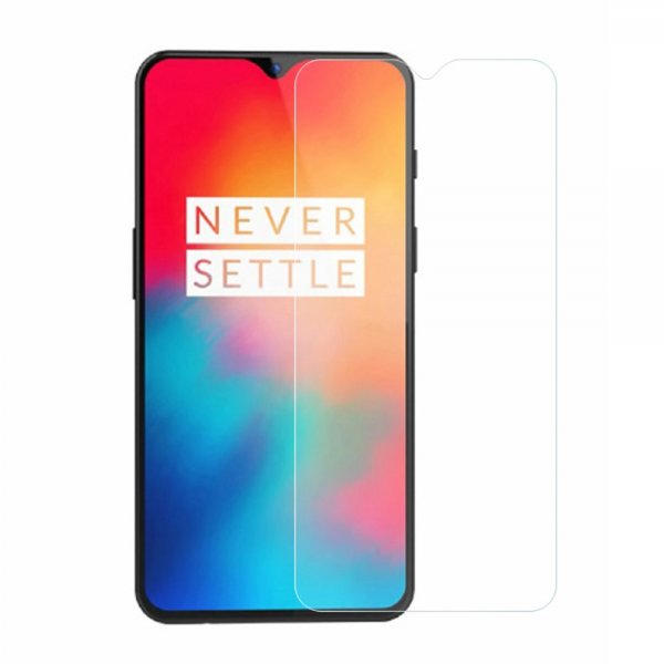 OnePlus 6T Skærmbeskyttelse i Hærdet glas Case Friendly