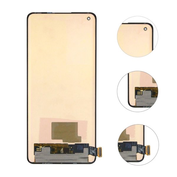 OnePlus 8 Skærm/Display - Sort