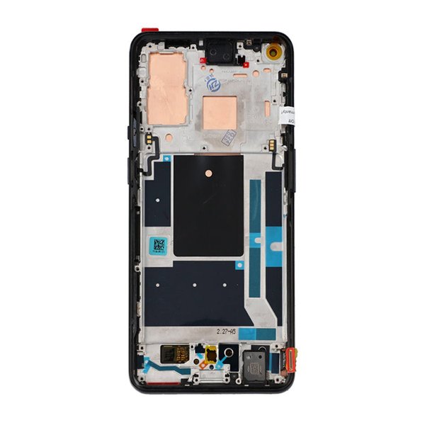 OnePlus 9 Skærm/Display - Sort