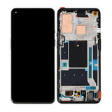 OnePlus 9 Skærm/Display - Sort