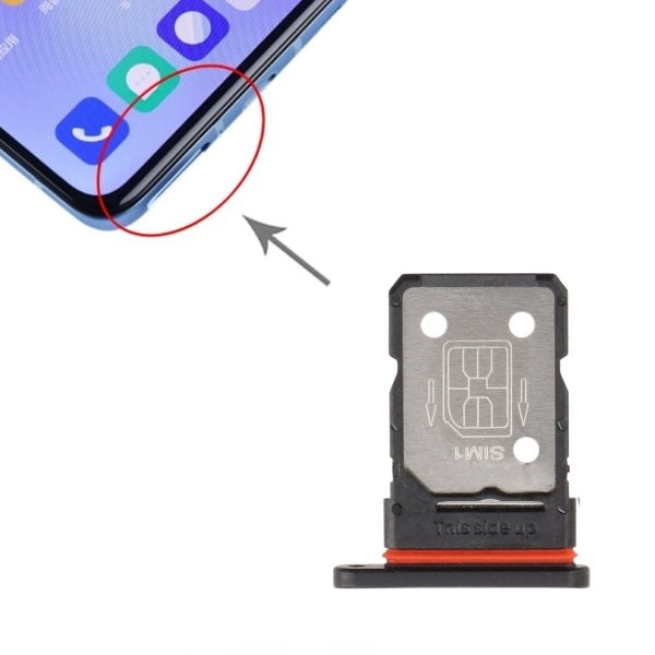 OnePlus 9 SIM-kortholder - Sort