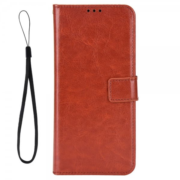 Motorola Edge 30 Fusion Cover Lædertekstur Brun