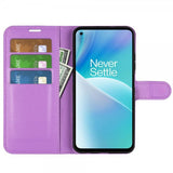 OnePlus Nord 2T Cover Litchi Lilla