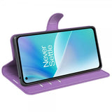 OnePlus Nord 2T Cover Litchi Lilla