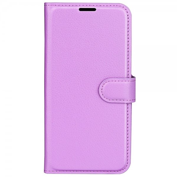 OnePlus Nord 2T Cover Litchi Lilla