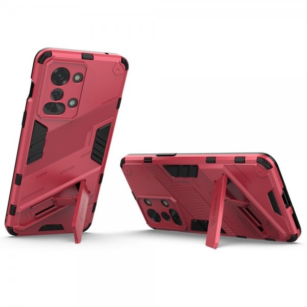 OnePlus Nord 2T Cover Stativfunktion Magenta