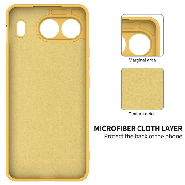 OnePlus Nord 4 Cover med Rem Silikone Gul