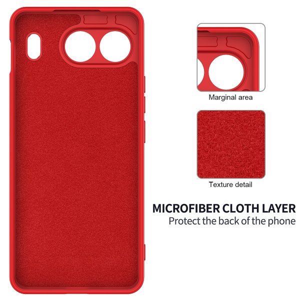 OnePlus Nord 4 Cover med Rem Silikone Rød