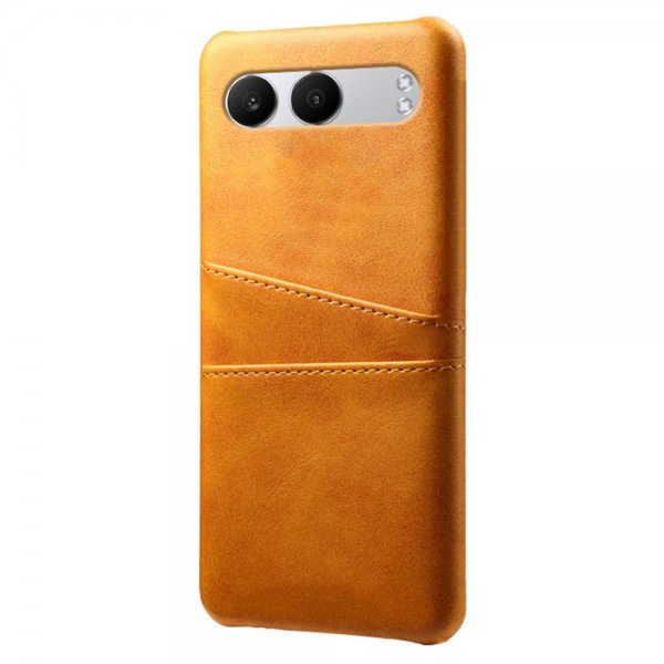 OnePlus Nord 4 Cover med to Kortlommer Lysebrun