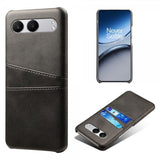 OnePlus Nord 4 Cover med to Kortlommer Sort
