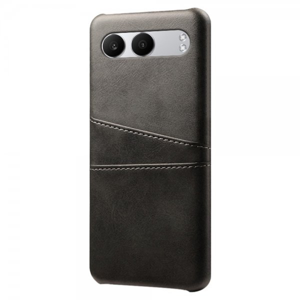 OnePlus Nord 4 Cover med to Kortlommer Sort