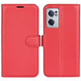 OnePlus Nord CE 2 5G Cover Litchi Rød