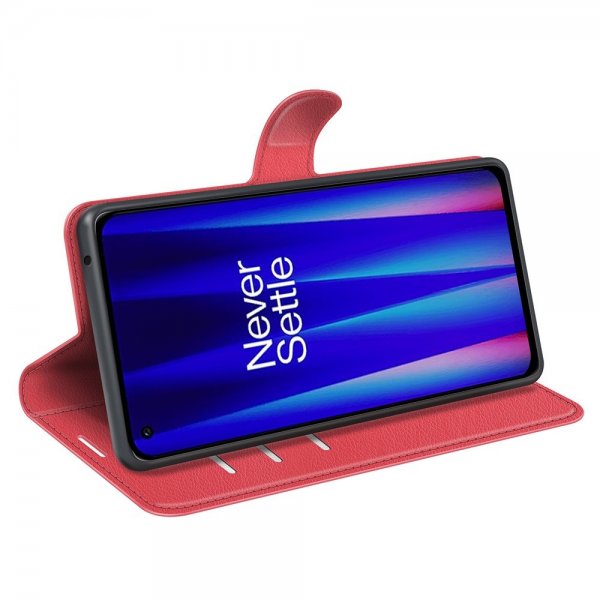 OnePlus Nord CE 2 5G Cover Litchi Rød