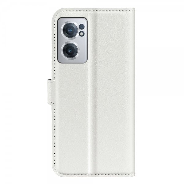 OnePlus Nord CE 2 5G Cover Litchi Hvid
