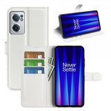OnePlus Nord CE 2 5G Cover Litchi Hvid