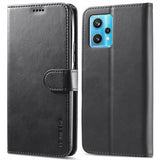 Lc.Imeeke OnePlus Nord CE 2 Lite 5G Cover med Kortrum Stativfunktion Sort