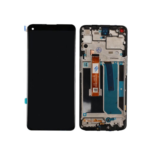 OnePlus Nord N10 5G Skærm/Display - Sort