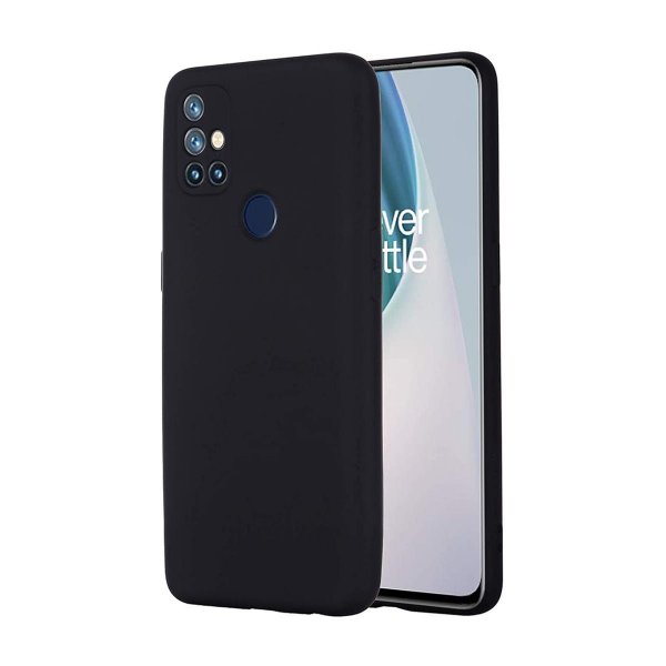 OnePlus Nord N10 5G Cover Silikone Sort