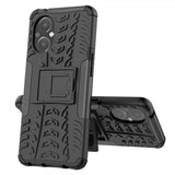 OnePlus Nord N20 5G Cover Dækmønster Stativfunktion Sort