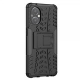 OnePlus Nord N20 5G Cover Dækmønster Stativfunktion Sort