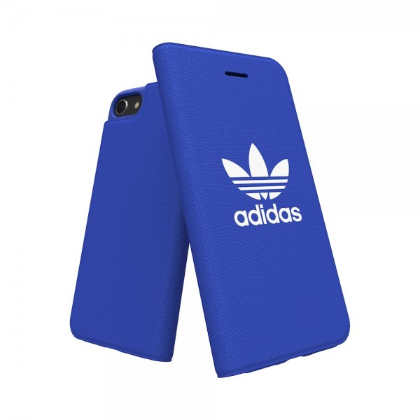 Adidas iPhone 6/6S/7/8/SE Cover ELLER Booklet Case ADICOLOR SS18 Blå