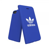 Adidas iPhone 6/6S/7/8/SE Cover ELLER Booklet Case ADICOLOR SS18 Blå