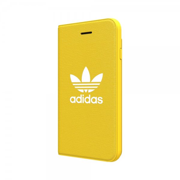 Adidas iPhone 6/6S/7/8/SE Cover ELLER Booklet Case ADICOLOR SS18 Gul