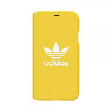 Adidas iPhone X/Xs Cover ELLER Booklet Case ADICOLOR SS18 Gul