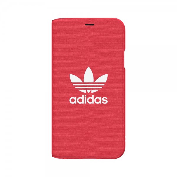 Adidas iPhone X/Xs Cover ELLER Booklet Case ADICOLOR SS18 Rød