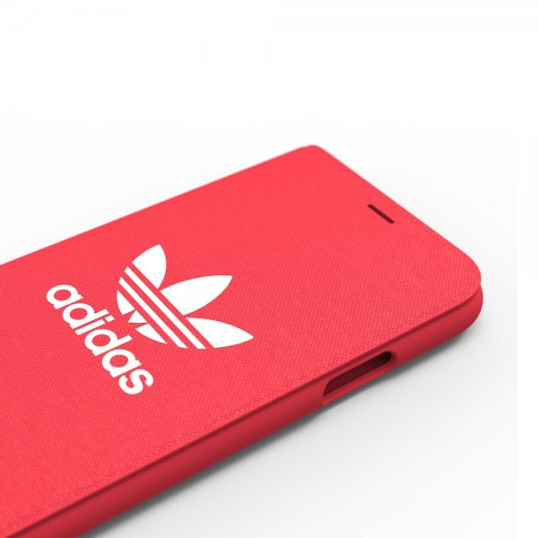 Adidas iPhone X/Xs Cover ELLER Booklet Case ADICOLOR SS18 Rød