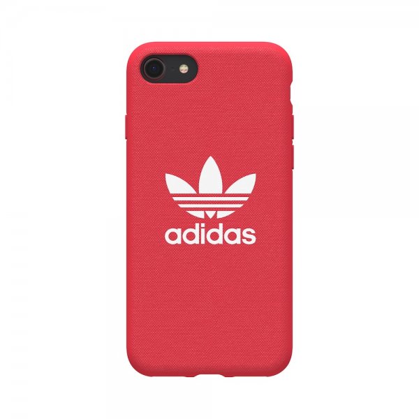 Adidas iPhone 6/6S/7/8/SE Cover ELLER Moulded Case ADICOLOR SS18 Rød