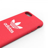 Adidas iPhone 6/6S/7/8/SE Cover ELLER Moulded Case ADICOLOR SS18 Rød