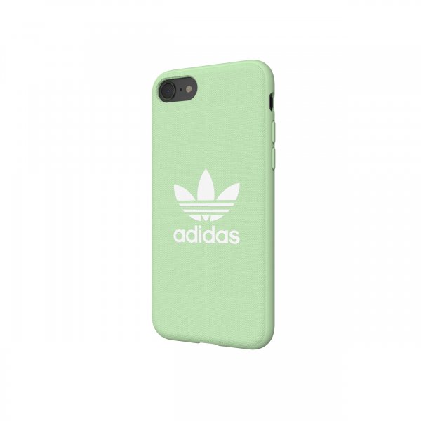 Adidas iPhone 6/6s/7/8/SE Cover OR Moulded Case Canvas FW18 Clear Mint