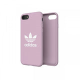Adidas iPhone 6/6s/7/8/SE Cover OR Moulded Case Canvas FW18 Clear Pink