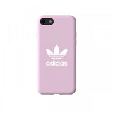 Adidas iPhone 6/6s/7/8/SE Cover OR Moulded Case Canvas FW18 Clear Pink