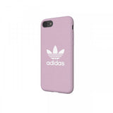 Adidas iPhone 6/6s/7/8/SE Cover OR Moulded Case Canvas FW18 Clear Pink