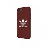 Adidas iPhone 6/6s/7/8/SE Cover ELLER Støbt Etui Lærred FW18 Maroon