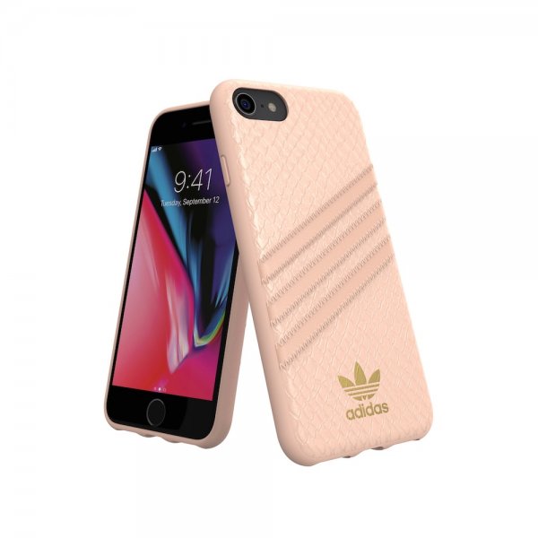 Adidas iPhone 6/6s/7/8/SE Cover OR Moulded Case Snake FW18 Rosa