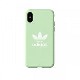 Adidas iPhone X/Xs Cover OR Moulded Case Canvas FW18 Clear Mint