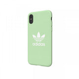 Adidas iPhone X/Xs Cover OR Moulded Case Canvas FW18 Clear Mint