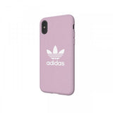 Adidas iPhone X/Xs Cover OR Moulded Case Canvas FW18 Clear Pink