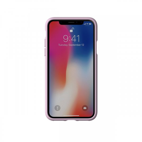 Adidas iPhone X/Xs Cover OR Moulded Case Canvas FW18 Clear Pink