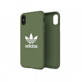 Adidas iPhone X/Xs Cover OR Moulded Case Canvas FW18 Trace Green