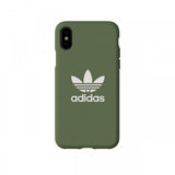 Adidas iPhone X/Xs Cover OR Moulded Case Canvas FW18 Trace Green